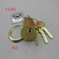 Niu Tau card lock cylinder old door lock double safety pin lock 806 door lock 480 lock indoor and outdoor wooden door lock