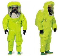 DuPont TK527T chemical protective clothing DuPont B liquid dense type fully enclosed one-piece protective clothing anti-acid and alkali