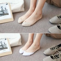 Boat Socks Female Invisible Pure Cotton Ultra Light Mouth Socks Summer High Heel Shoe Harnesses Boat Socks Half Palm Socks Off Heel Short