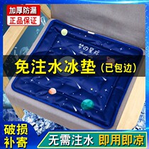 Summer breathable ice cushion seat cushion car ice cushion water cushion water cushion free of water injection students summer cooling artifact water bag chair cushion