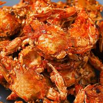 Qingdao spicy crab snack spicy crab childhood nostalgia red and spicy crab crisp fried frying
