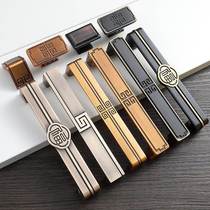 New Chinese imitation bronze handle cabinet door door handle the wardrobe cupboard ancient bronze handle Chinese style drawer single-hole invisible handle