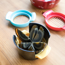 Three-in-one multifunctional egg cutter household strawberry pine flower slicer egg cutter egg splitter