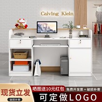 Cash drawer cabinet Shop cashier shop small 60cm cash register desk eight cash register restaurant bar