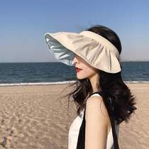 Summer ins empty top hat shell cap sunscreen sun hat fisherman hat