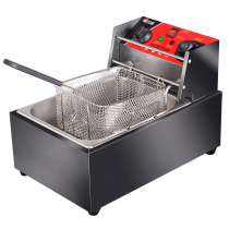 Fried string equipment stall oil-water separation Fryer electric fryer commercial large automatic temperature control household