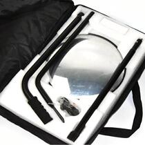 Middle Junge Car bottom inspection mirror inspection car set top box universal telescopic test mirror car chassis observation convex mirror