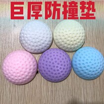 Thickened anti-collision pad rubber non-perforated door suction silicone door suction bedroom door and window mute door stop door handle anti-collision