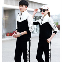 Special Step Stars Spring Autumn Season Couple Sports Suit Three Sets of Jordan Norpure Cotton Men and Women Casual Wear Boomer Team Clothing