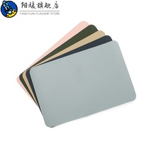 Mouse pad pure color minimalist ins wind computer pad oversized mouse keyboard cushion Leather Waterproof and Dirty Desk Mat