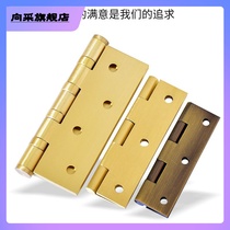 Pure copper hinge 2 5 inch small hinge 3 miniature brass alloy leaf 4 full copper mini hinge 1 5mm first decorated case 1 inch