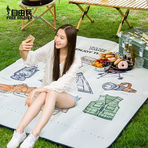 FreeSoldier Wild Piece Подушка на открытом воздухе задушивание оксфордское одеяло с тканями Большое правитель