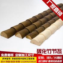 Chinese beauty by s-bend ceiling outdoor solid wood 4-sided polished grape frame pavilion backrest Wu Wang by chaise chair