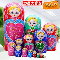 Kit Toys Girls 15 layers of dolls Giant Big Traditional Patterns High-end Atmosphere High-end Childrens Festival Gifts