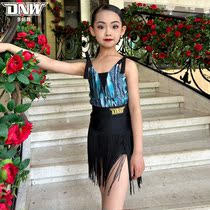 DNW Spring Summer Shafewer children dance to girls perform Latin Dance Stream Su Separated Children Perform Dance Practice Suits