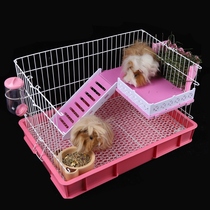 Hot Selling Rabbit Cage Anti-Peeing Guinea Pig Cage Dutch Pig Supplies Rabbit Pet Breeding the large size rearing cage looks good
