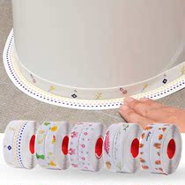Toilet Beauty Sewn Patch Kitchen mildew-proof Water-proof Waterproof Toilet Sticker Wall Corner Sticker Wall-Waterproof Acrylic Full Glue