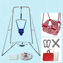 宝宝秋千婴儿跳跳椅架弹跳健身玩具儿童室内感统娃神器蹦跳带训练