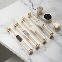 Light luxury cabinet door handle gold cabinet door handle drawer modern minimal childrens room creative handle European