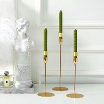 Nordic Light Lavish Minimalist Candleholder swing piece Creative Living Room Table Metal Wax Candle Holder for Prop Swing Table Decoration