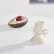 ins ceramic candleholder candle Nordic home Decorative Candle Holder home Ceramic Pendulum for the house hem
