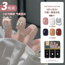 Ennie Poetry Net Red three-color nail polish rubber 2022 New pop ice overdraft color small set medecine shop special