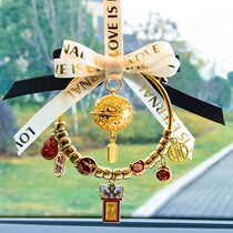 Car pendant car hanging upscale net red goddess decorated with car ornament rear view mirror pendant Paon safety car hanging decoration