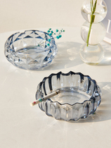 Glass Ashtrays Creativity Individuality Trend Home 2021 Living room Modern Light Extravagant Nordic Wind and Ash Tray