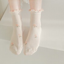 Japanese moon Sox Summer thin section pure cotton mesh breathable suction sweating maternal postnatal special Songkou pregnant woman socks spring autumn
