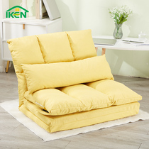 IKEN 3-in-1 lazy sofa tatami folding chair single bed can sleep reclining balcony bay window carpet mat