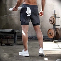 Swim trunks mens defense embarrassment loose swimming angle swimsuit size five points beach pants quick dry can be launched hot spring equipment