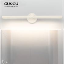 National Europe Mirror Front Light Toilet led Bathroom Simple Modern European Makeup Light Vanity Mirror Light Waterproof