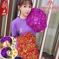 Cheerleader a cheerleader take a flower square dance hand and spend adult dancing to the filament hand-hand flower props.