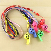 Whistle Colorful Plastic Competition Children Baby Toy Kindergarten School Gift Whistle Student Prizes