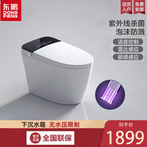 Dongpeng Household Instant Toilet Voice Bubble Shield Induction Flip Foot Tool Intelligent Toilet
