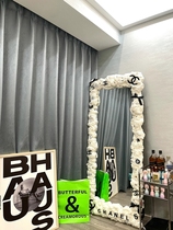 Mirror diy transformed decorative material packaging red full body mirror package frame foaming adhesive manual manufacturing female foaming agent