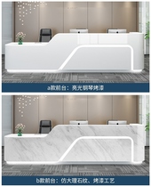 Consulting Guide Desk Receiving Desk Light Luxury Front Desk Guide Desk Guide Desk