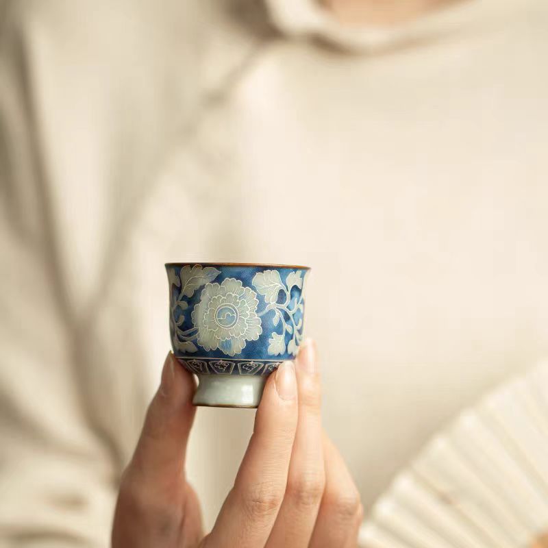 仿宋高足茶杯-仿宋高足茶杯促销价格、仿宋高足茶杯品牌- 淘宝