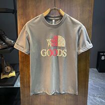 European goods clearing )Foreign trade only special counter withdraw short sleeve t shirt men summer 2023 new Korean version trend