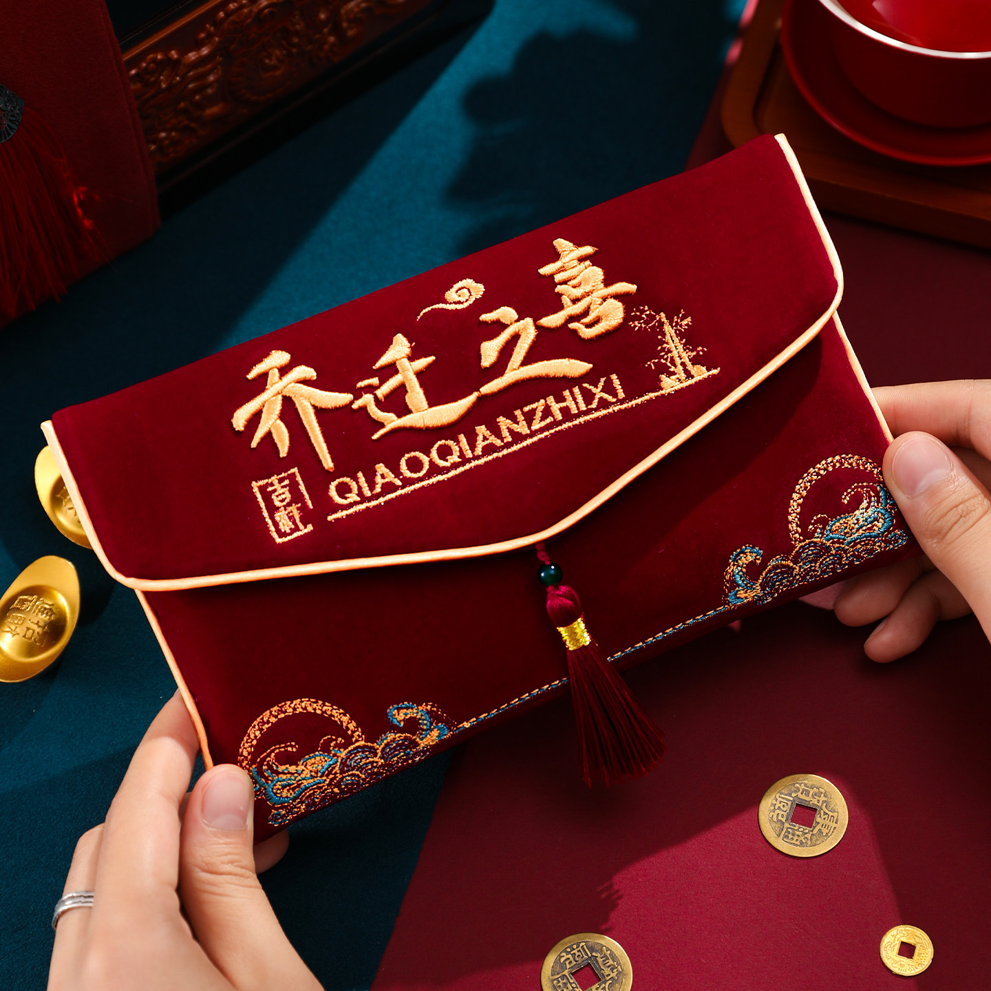🎁春节红包挑选攻略| 高档刺绣红包袋万元福字包，新年仪式感满满🎉-红包-淘宝好物网