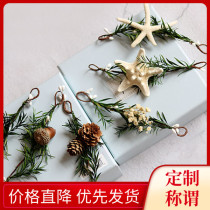 Eternal Flower Dried Flower Wrist Flower Forest Wedding Bride Flower hipster Dance Performance Bride Sisters Sisters Hand Flower