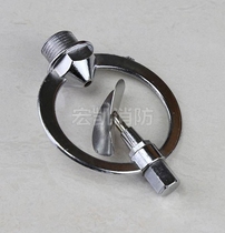 Butterfly rain nozzle 4 points zinc alloy uncontrollable rocker lawn nozzle controllable rocker arm lawn nozzle