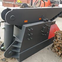 Waste steel scrap iron fully automatic cut off equipment waste metal hydraulic crocodile type shearing machine