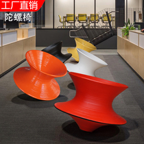 FRP 360-degree rotating gyro chair mall seat outdoor amusement park tumbler Meichen leisure stool