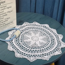Special foreign trade export original single cotton handmade crochet universal cover towel tea pot mat plate mat coaster cushion bottle mat