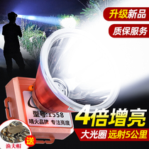 LED strong light headlight charging super bright head mounted xenon lamp long battery life high power flashlight outdoor night fishing light