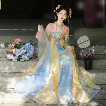 唐制改良齐胸襦裙-唐制改良齐胸襦裙促销价格、唐制改良齐胸襦裙品牌- 淘宝