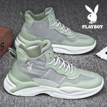 Floral Playboy mens shoes Summer heightening thick bottom High Help Old Dad shoes 2022 New sport Leisure spring autumn Shoe shoes