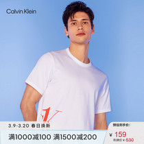 CK underwear Mens fashion casual crew neck CK one personality print short sleeve t-shirt loungewear NM1893