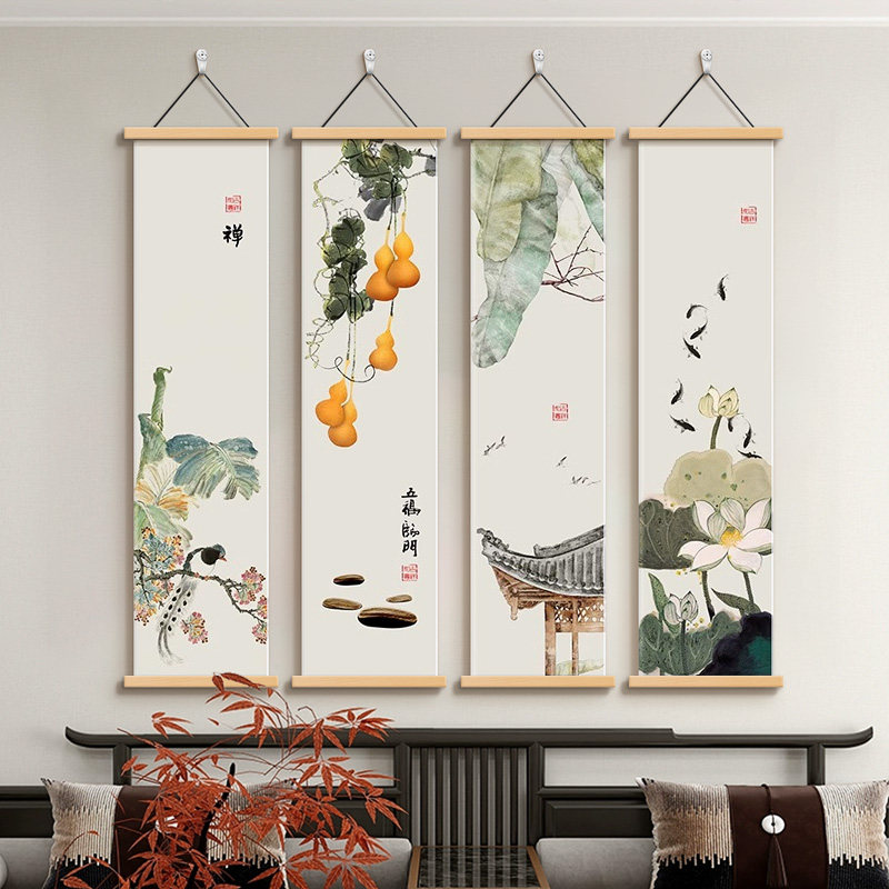 梅兰竹菊新中式挂画-梅兰竹菊新中式挂画促销价格、梅兰竹菊新中式挂画